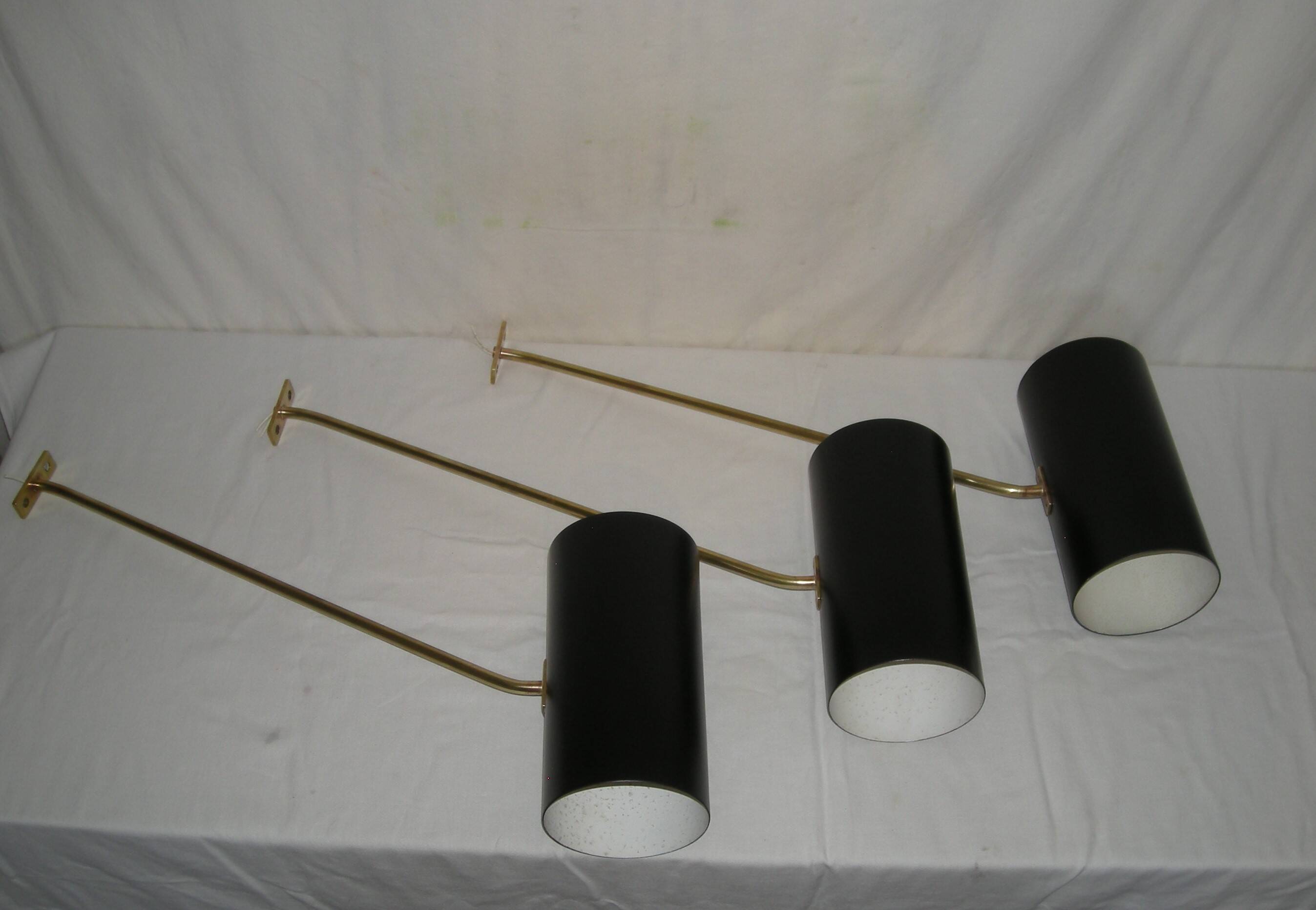 Pipe wall light - large model from the 50s