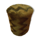 Poof wig ribbed
