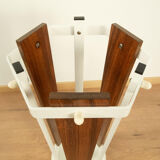 Umbrella stand, teak and metal, vintage from the 60s