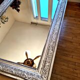 Antique Louis-Philippe mirror "Sidonie" – Art Nouveau decor