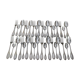 Housewife 37 pieces in silver metal Empire style