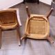 Set of 4 Art Nouveau dining chairs