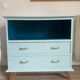 Vintage commode with tapered legs