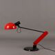 Guzzini Praxi lamp, vintage design by Bruno Gecchelin in aluminium, 1980s