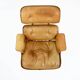 Chair and footstool by Charles & Ray Eames for Herman Miller, 1960s
