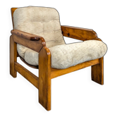 Fauteuil en pin de chalet