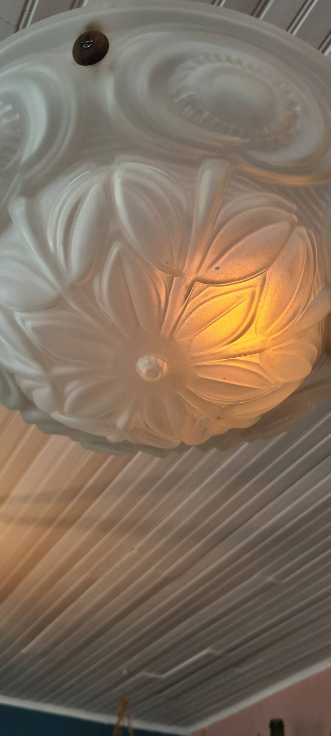 Artdeco pendant light circa 1930