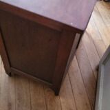 Vintage mahogany school desk