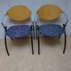 Set of 6 Vepa Alpine stackable armchairs/ conference chairs, Memphis Style