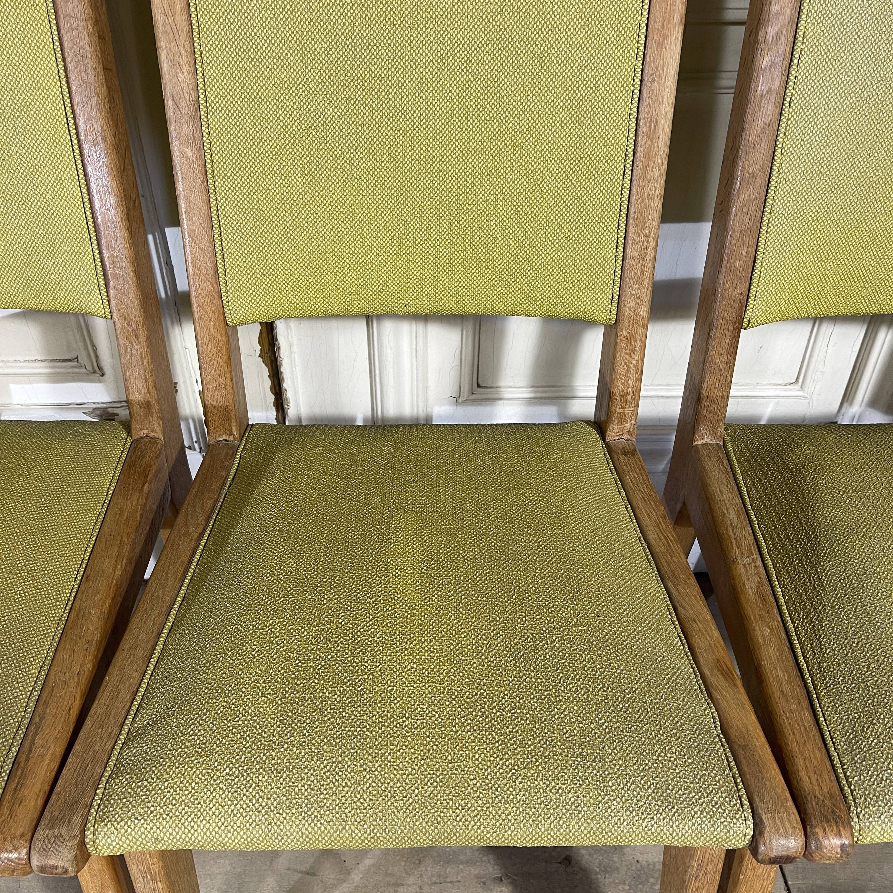Série 4 chaises vintage