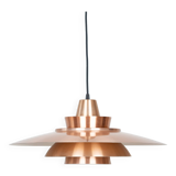 Danish vintage pendant lamp Superlight by David Mogensen, 1980s