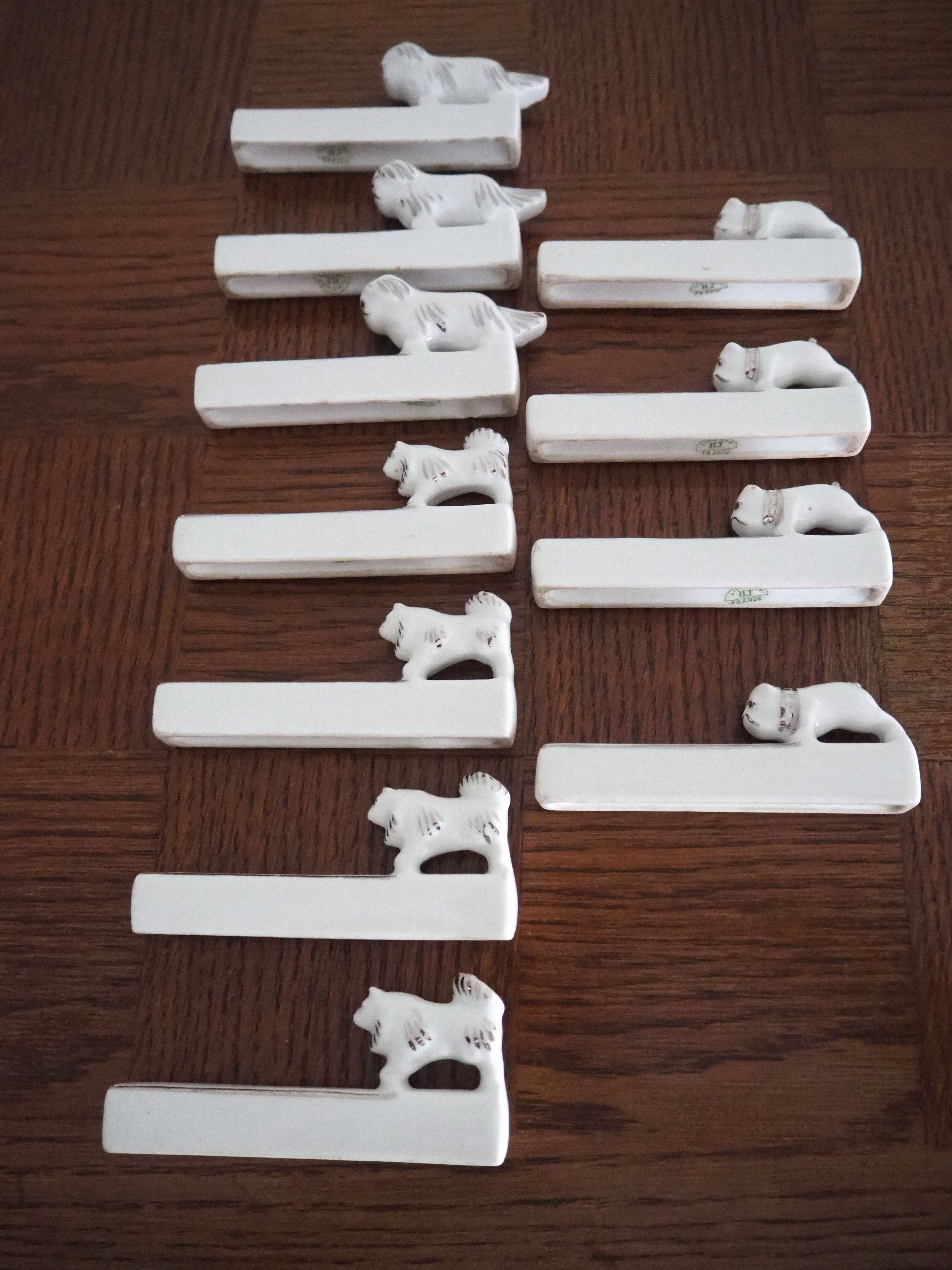 11 canine knife holders – Limoges - ht - France