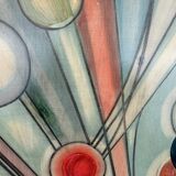 Abstract painting from the 70s