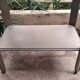 Wooden coffee table Art Deco style carved vintage interior decoration