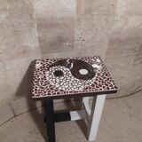 Side table UNIQUE handmade mosaic yin yang