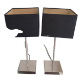 2 touch lamps