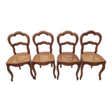 Antique Louis Philippe style chairs