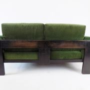 Bastiano 2 seater cord sofa by Afra & Tobia Scarpa, Gavina / Knoll
