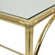 Desserte en faux bambou de style Hollywood Regency par Orsenigo, Italie