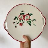 Floral pie dish Sarreguemines Epernay
