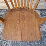American oak armchair