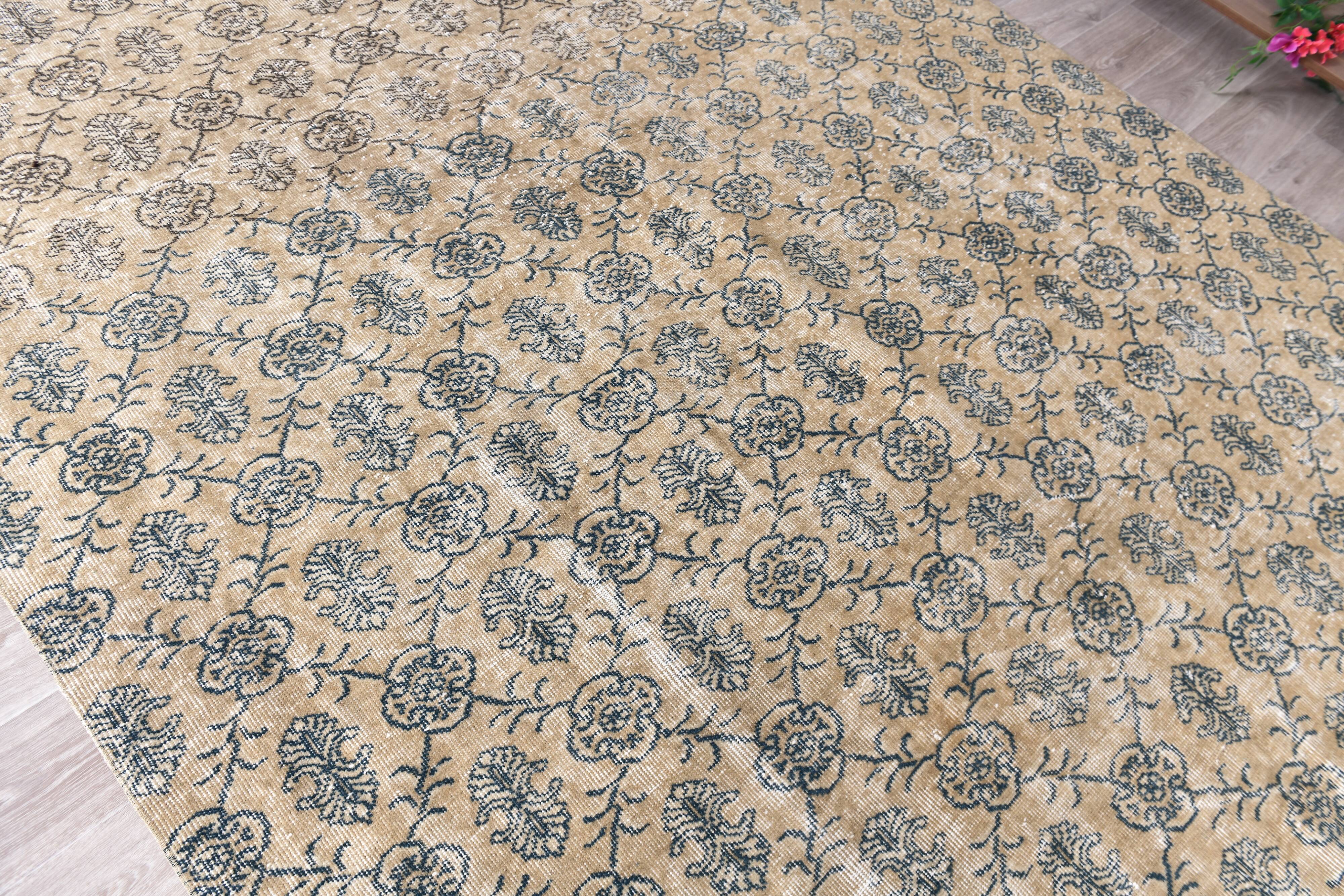 Light Mustard & Black Turkish Rug 215x296Cm SK 240852