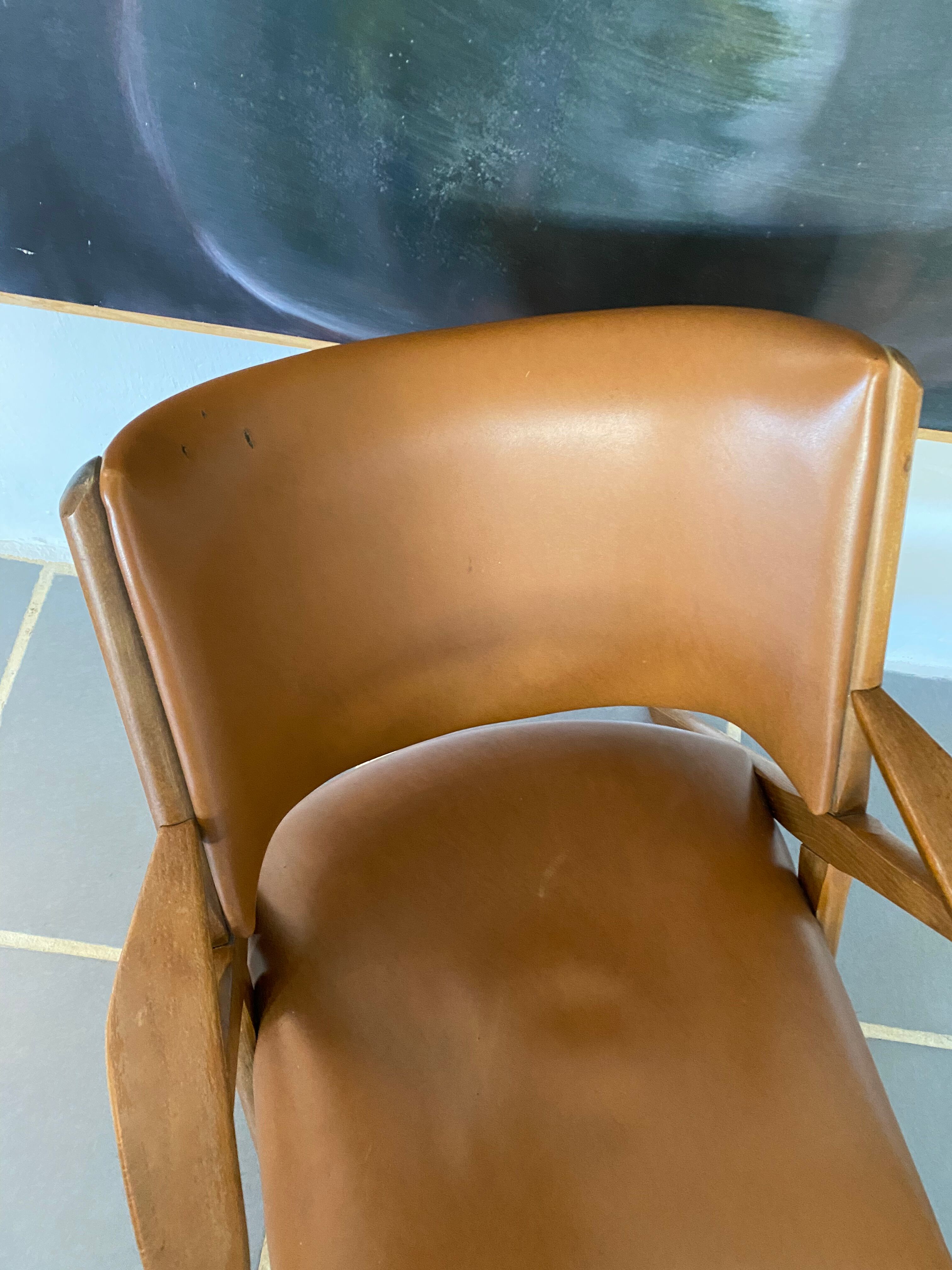 Fauteuil vintage design italien del vera