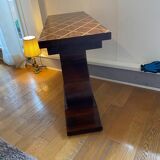 Art deco foot console in "S"
