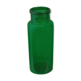 Bocal ancien en verre soufflé vert