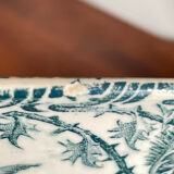 Old Compote Dish Terre de Fer Longwy Model Richelieu