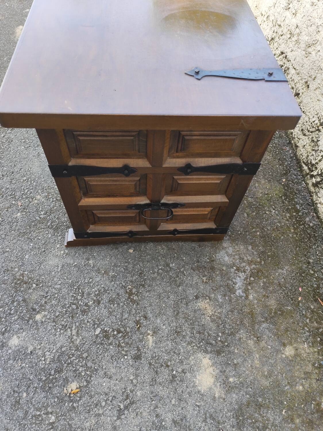 Wooden chest
