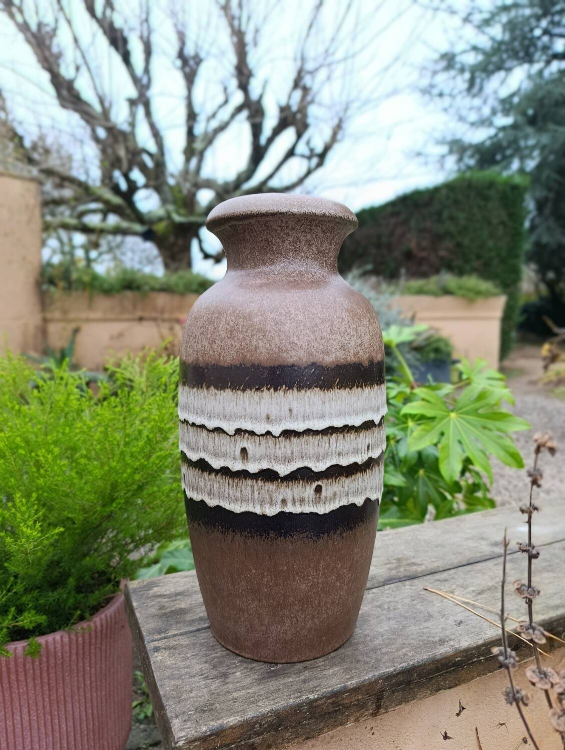 Vintage West Germany Scheurich keramik vase 1960/70