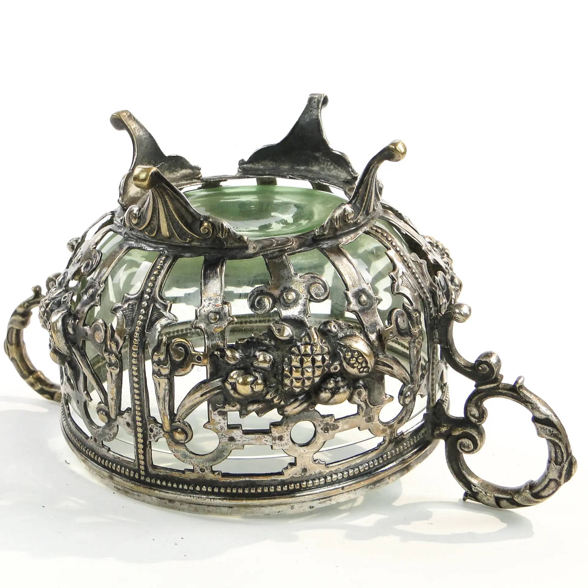 Art Nouveau sugar bowl, WMF, Germany, early 20th century