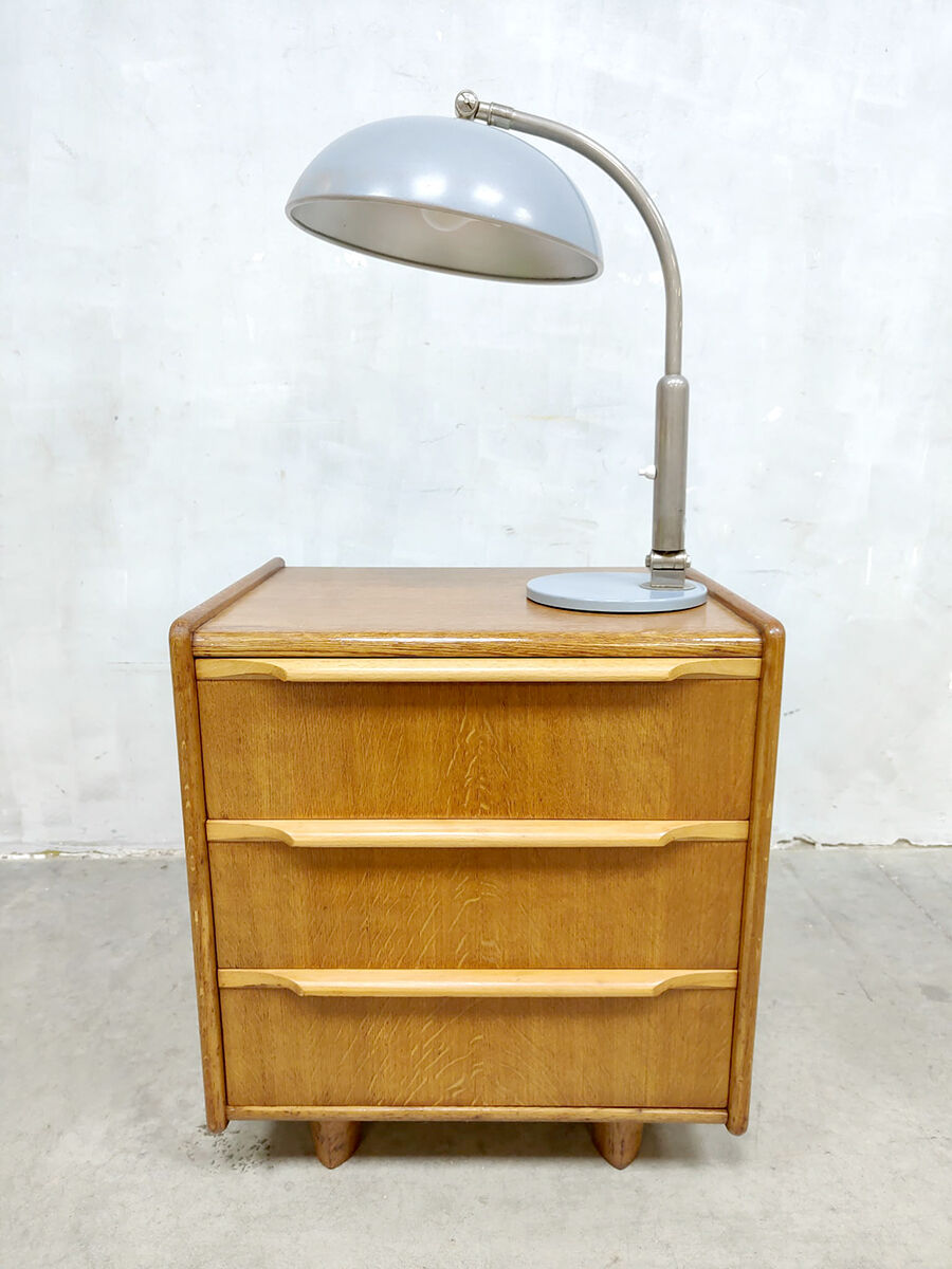 Vintage dutch design table desk lamp  busquet hala zeist