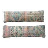 Set of 2 vintage Turkish cushion covers 36x119 cm