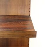 Danish design rosewood wall system by Poul Cadovius for Cado
