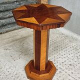 Art Deco side table plant table octagonal
