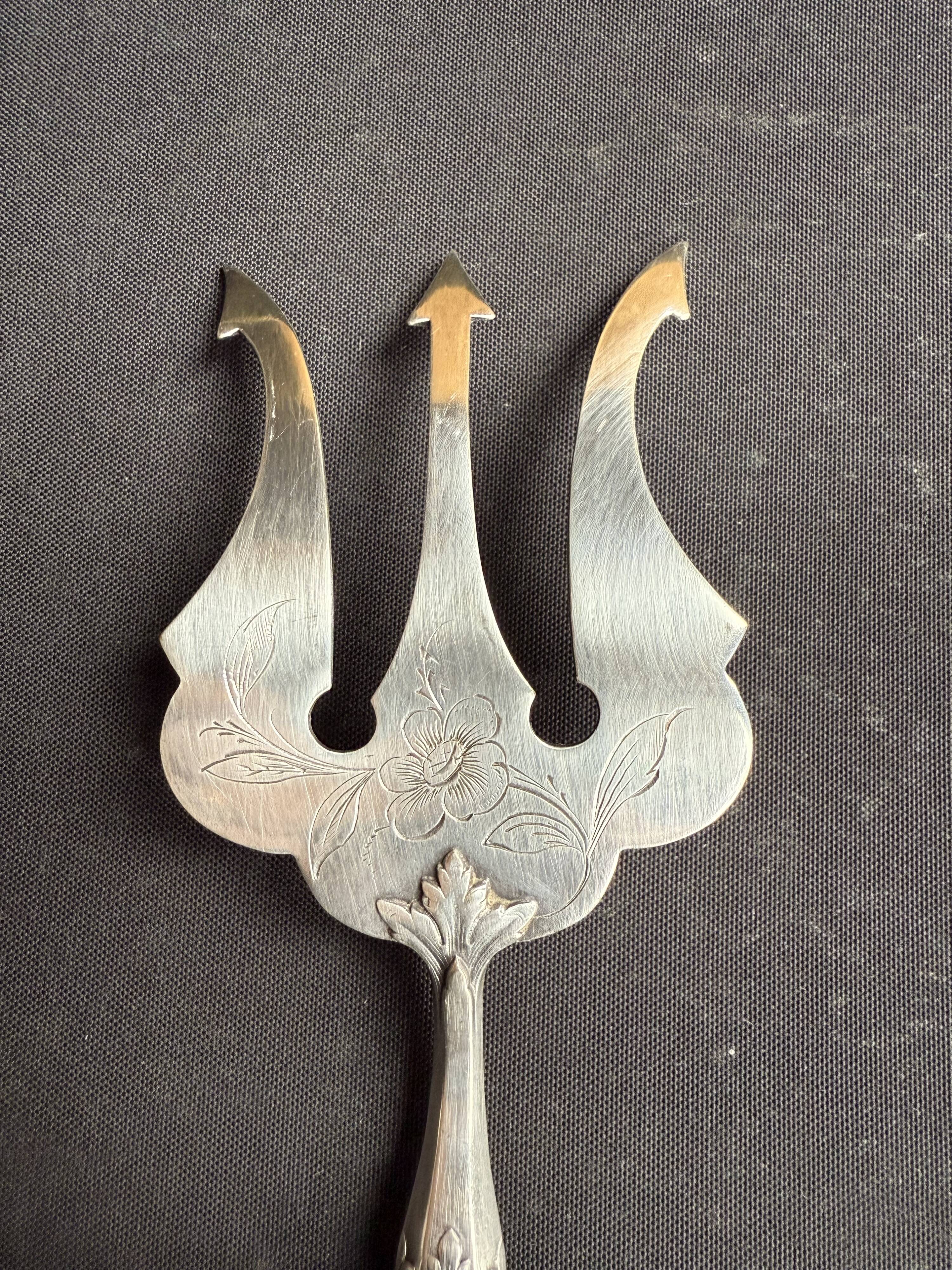 Fish Serving Cutlery – Silver and Silver Plated