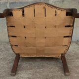 Armchair Voltaire XIX th, mahogany