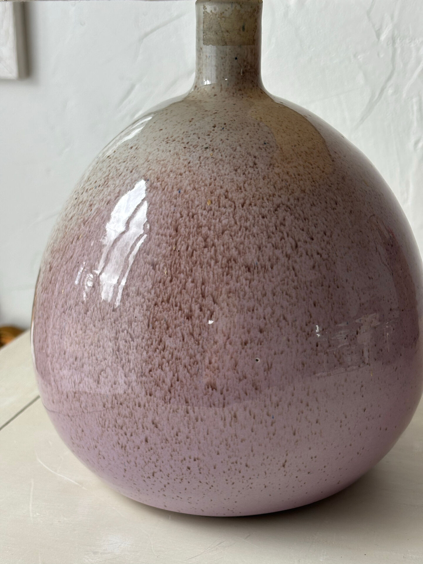 Lamp signed Les Cyclades Anduze - Roland Zobel