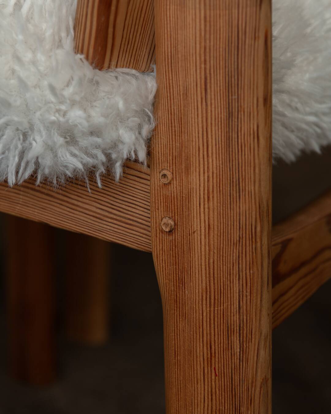 Vintage Danish Pine Dining Chairs | Set of 4 | Niels Koefoed Style