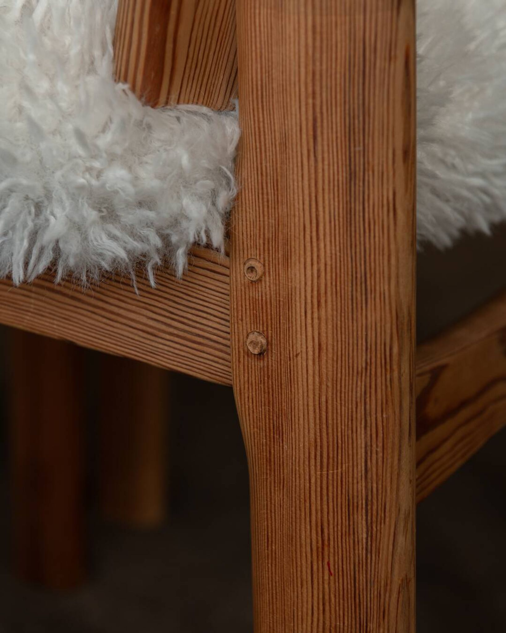 Vintage Danish Pine Dining Chairs | Set of 4 | Niels Koefoed Style