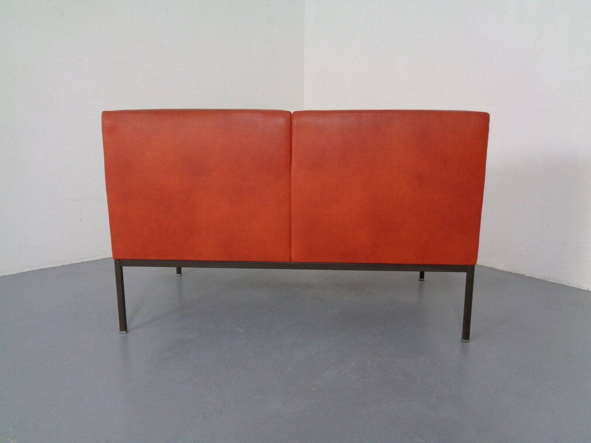Minimalist 2-Seater and 3-Seater Bench, Germany, 1960s, Set of 2