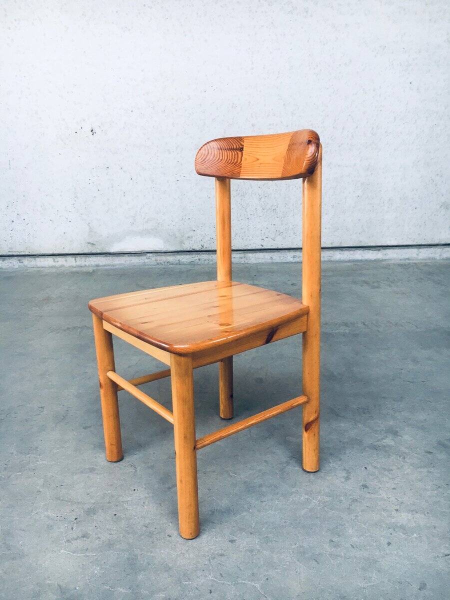 Danish Pine Chairs, 1975, Set of 4
