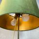 Vintage brass faux bamboo floor lamp