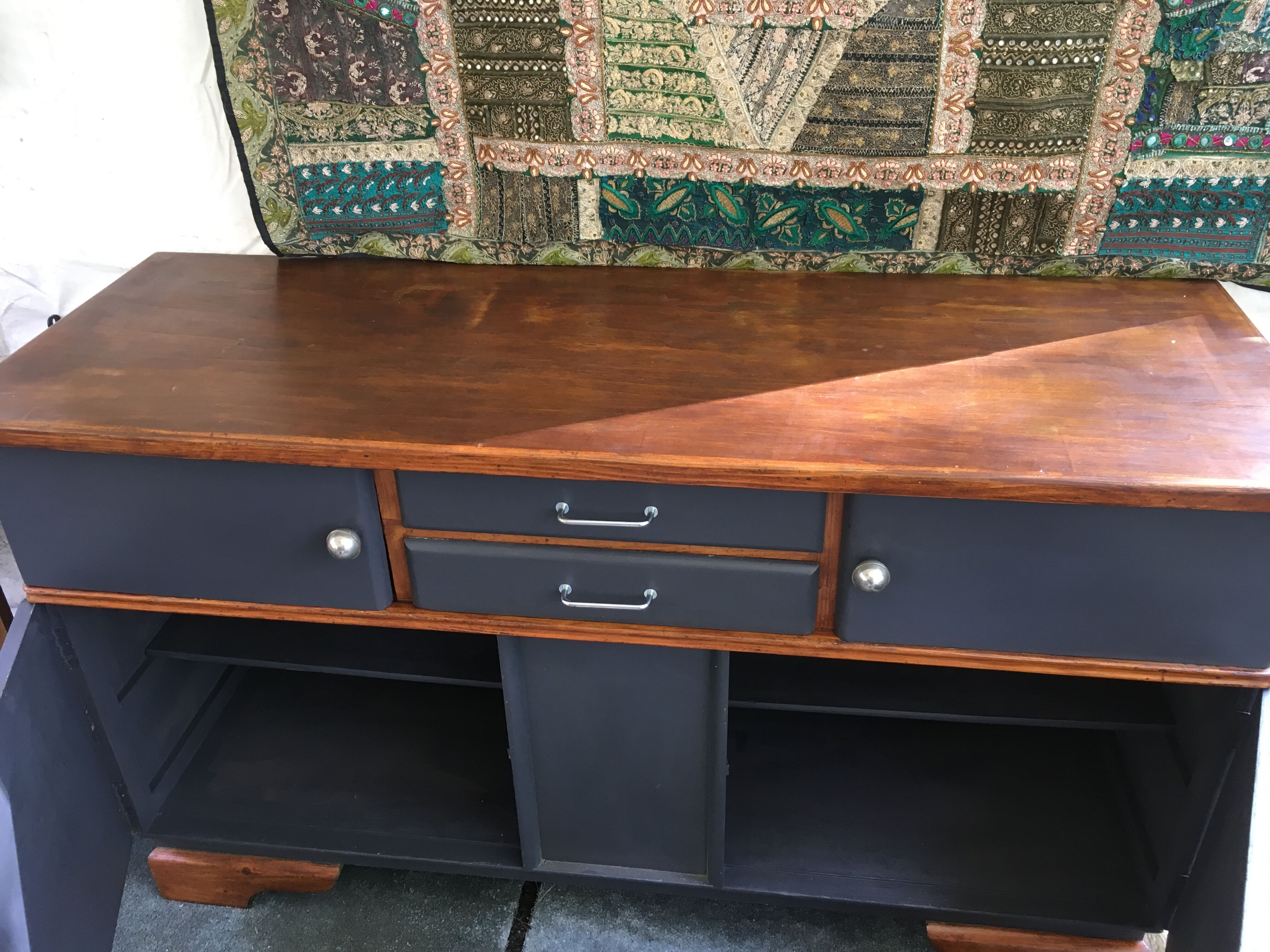 Kitchen to 1940's buffet