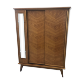 Armoire vintage pieds compas
