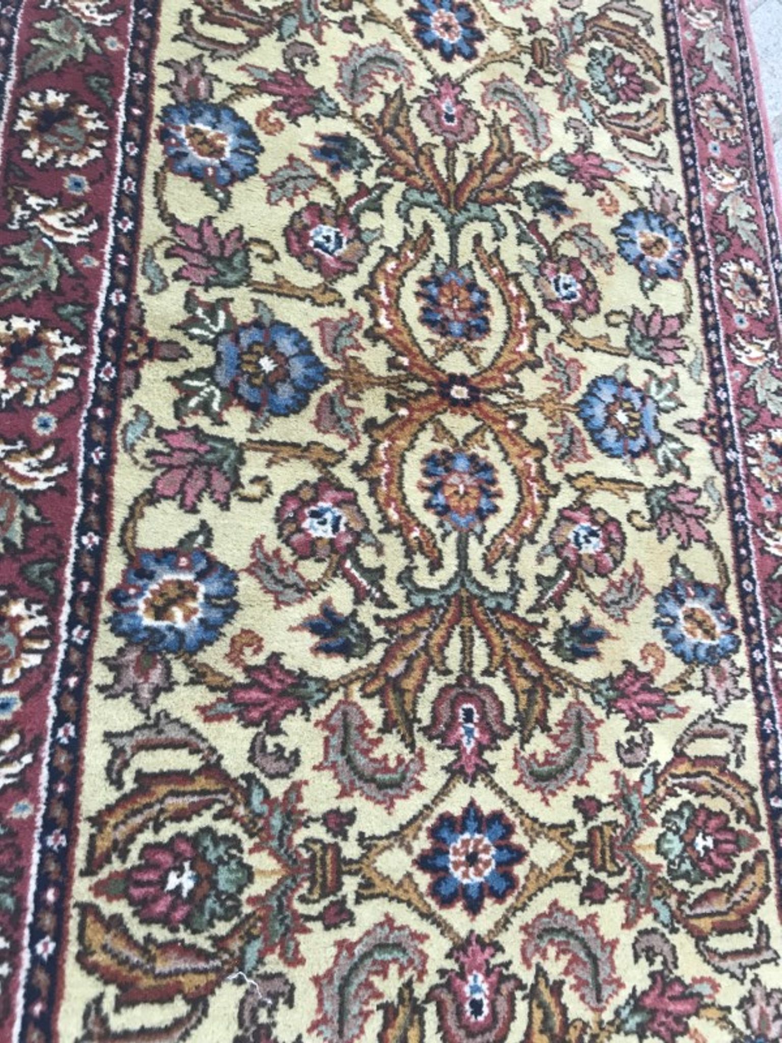 Transylvania vintage floral carpet for Hall 75 X 309 CM