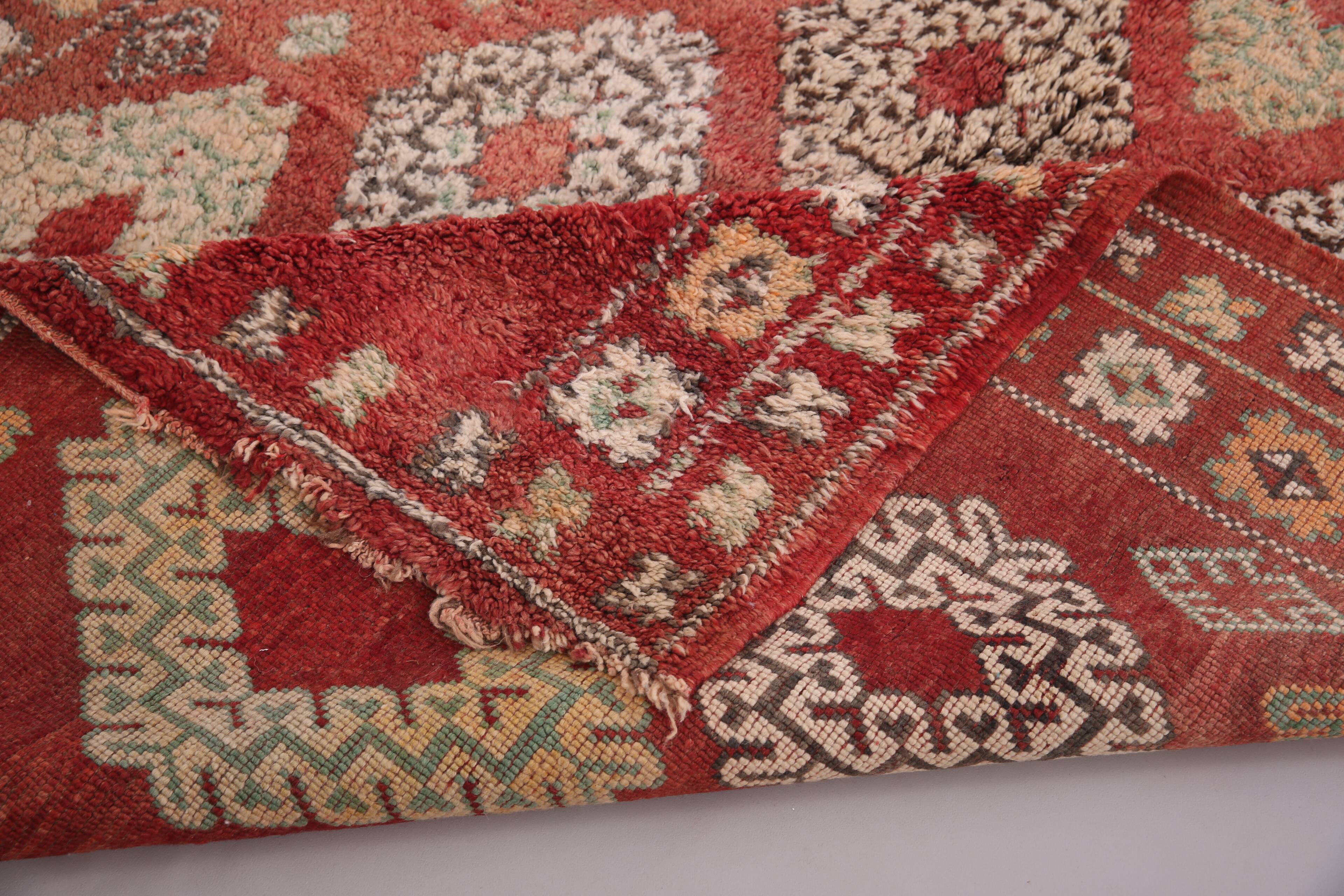 Vintage Moroccan Rug 179 x 305 cm - Berber Handmade Rug - Old Moroccan Rug