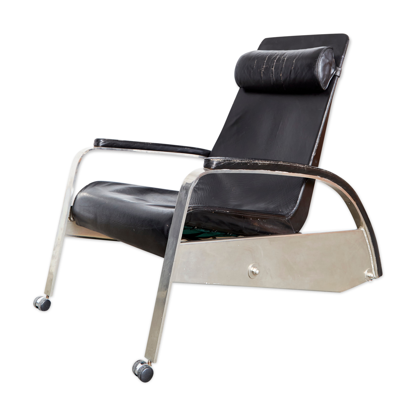 Jean Prouvé lounge chair D80 "Grand Repos" for Tecta